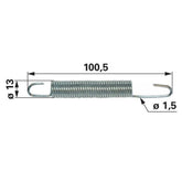 molla al pedale dell'acceleratore